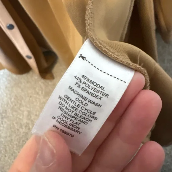 Cable & Gauge Tan Collared Overshirt - Picture 4 of 6